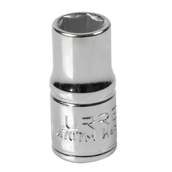 Dado cuadro de 1/4", 6 puntas, métrico, 7 mm Urrea