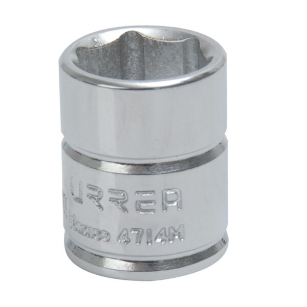 Dado cuadro de 1/4", 6 puntas, métrico, 14 mm Urrea