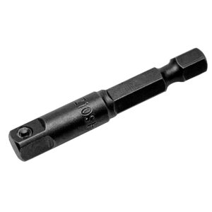 Adaptador con perno para dados cuadro hembra de 1/4", hexágono de 1/4" x 2" Urrea