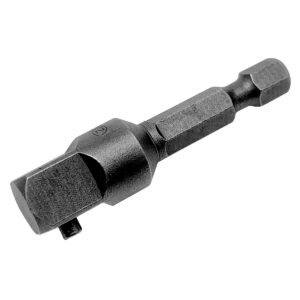 Adaptador con perno para dados cuadro hembra de 3/8", hexágono de 1/4" x 2" Urrea