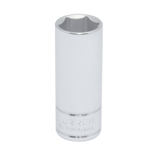 Dado largo cuadro de 3/8", 6 puntas, métrico, 13 mm Urrea