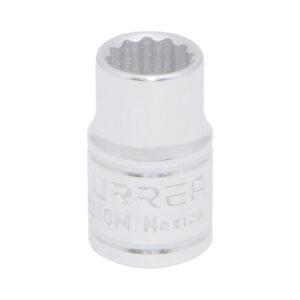 Dado cuadro de 3/8", 12 puntas, métrico, 10 mm Urrea