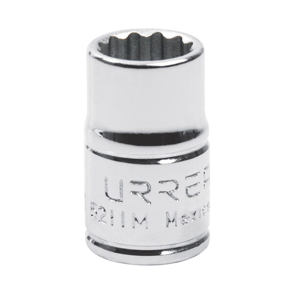 Dado cuadro de 3/8", 12 puntas, métrico, 11 mm Urrea