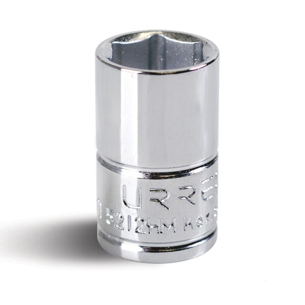 Dado cuadro de 3/8", 6 puntas, métrico, 12 mm Urrea
