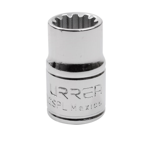 Dado Spline cuadro de 3/8", #12 Urrea