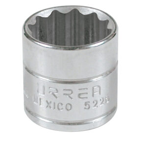 Dado cuadro de 3/8", 12 puntas, en pulgadas, 7/8" Urrea
