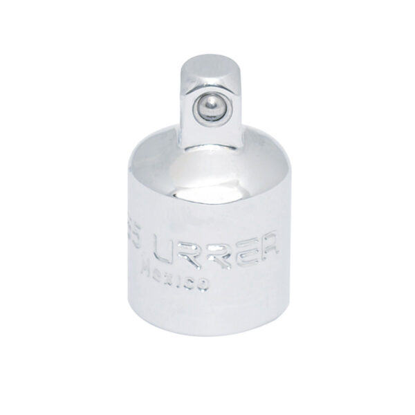 Adaptador para dado cuadro de 3/8" hembra a 1/4" macho Urrea