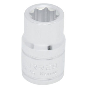 Dado cuadro de 1/2", 8 puntas, en pulgadas, 7/16" Urrea