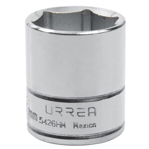 Dado cuadro de 1/2", 6 puntas, métrico, 26 mm Urrea