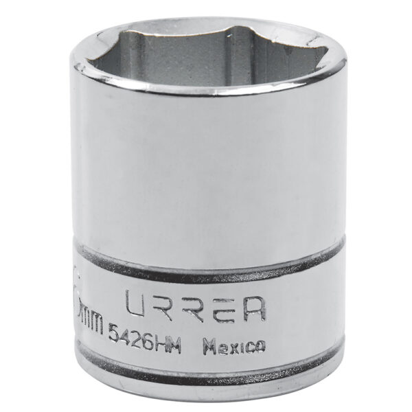 Dado cuadro de 1/2", 6 puntas, métrico, 26 mm Urrea