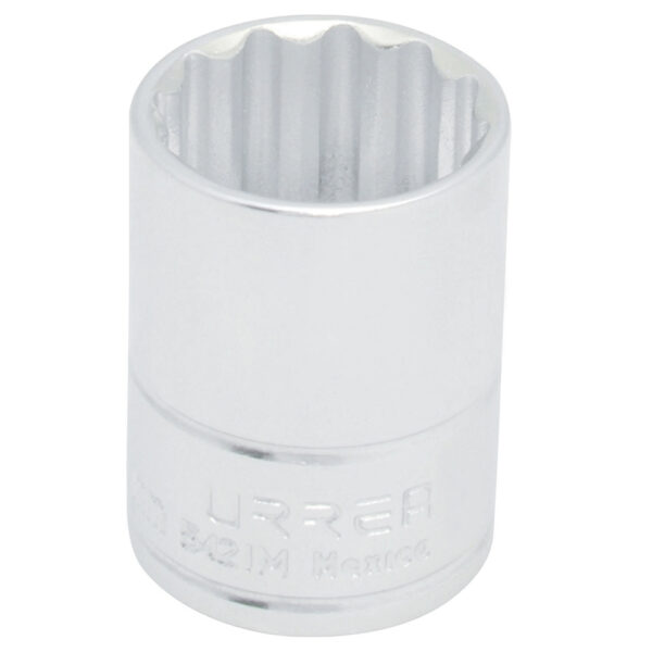 Dado cuadro de 1/2", 12 puntas, métrico, 30 mm Urrea