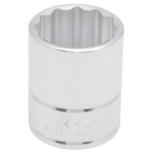 Dado cuadro de 1/2", 12 puntas, en pulgadas, 1-3/16" Urrea