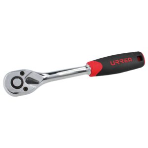 Matraca reversible con mango bimaterial, quick release, para dado cuadro de 1/2" Urrea