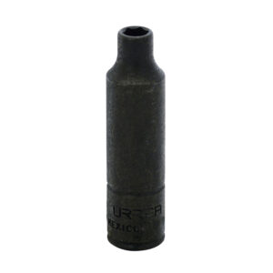 Dado de impacto largo cuadro de 1/4", 6 puntas, en pulgadas, 3/16" Urrea