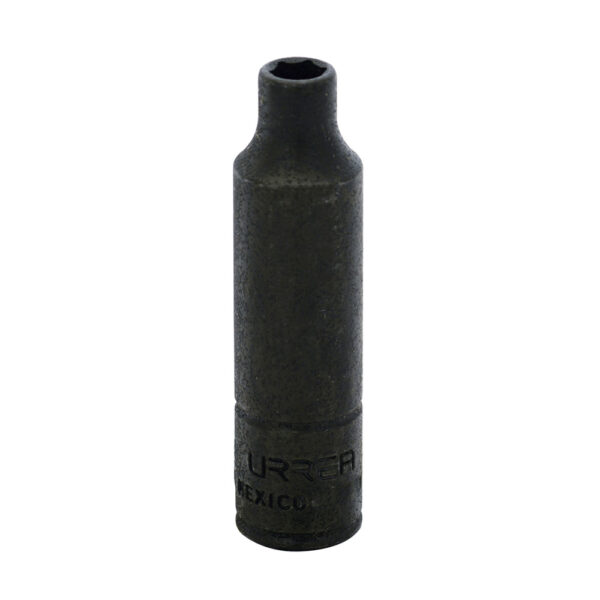 Dado de impacto largo cuadro de 1/4", 6 puntas, en pulgadas, 1/4" Urrea