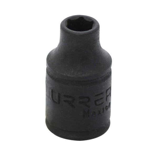 Dado de impacto cuadro de 1/4", 6 puntas, métrico, 8 mm Urrea