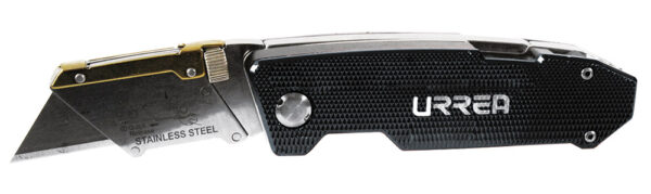 Navaja utilitaria abatible con puntas de 7-1/4" Urrea