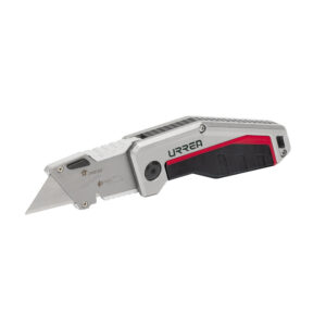 Navaja utilitaria abatible con corta hilo de 7" Urrea
