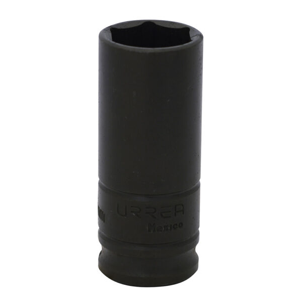 Dado de impacto largo cuadro de 3/8", 6 puntas, métrico, 22 mm Urrea