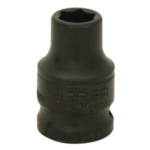 Dado de impacto cuadro de 3/8", 6 puntas, métrico, 9 mm Urrea