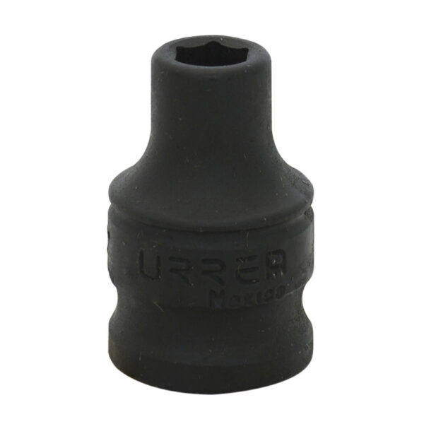 Dado de impacto cuadro de 3/8", 6 puntas, en pulgadas, 7/16" Urrea
