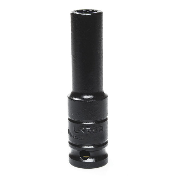 Dado de impacto largo cuadro de 1/2", 12 puntas, métrico, 10 mm Urrea