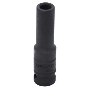 Dado de impacto largo cuadro de 1/2", 12 puntas, en pulgadas, 1/2" Urrea