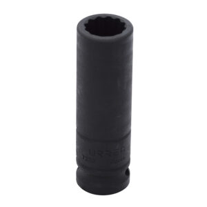 Dado de impacto largo cuadro de 1/2", 12 puntas, en pulgadas, 5/8" Urrea