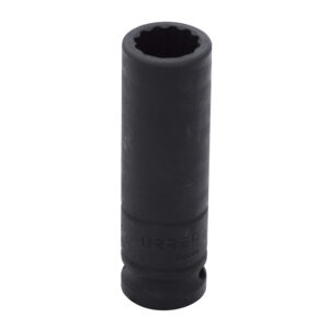 Dado de impacto largo cuadro de 1/2", 12 puntas, en pulgadas, 3/4" Urrea