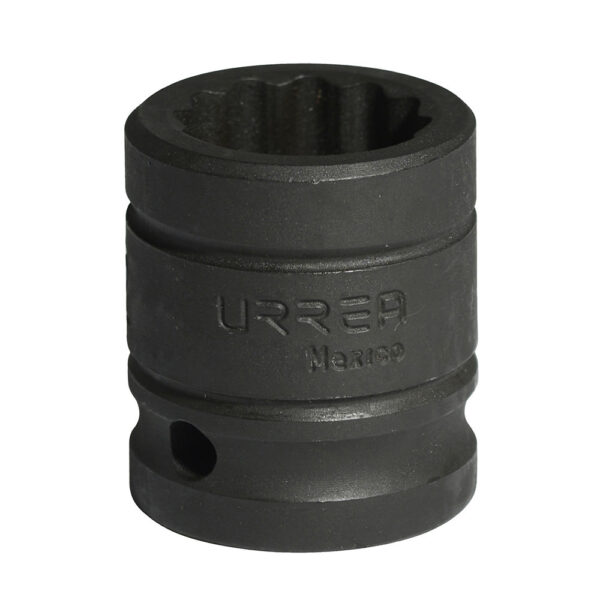 Dado de impacto cuadro de 1/2", 12 puntas, métrico, 17 mm Urrea
