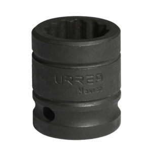 Dado de impacto cuadro de 1/2", 12 puntas, métrico, 21 mm Urrea