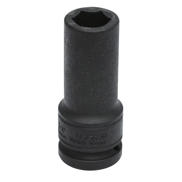 Dado de impacto largo pared delgada cuadro de 3/4", 6 puntas, en pulgadas, 3/4" Urrea