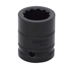 Dado de impacto cuadro de 3/4", 12 puntas, en pulgadas, 1-1/8" Urrea