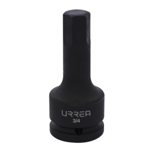 Dado de impacto con punta hexagonal cuadro de 3/4", en pulgadas, 3/4" Urrea