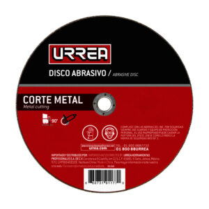 Disco abrasivo tipo 1 para metal 4-1/2" x 1/16" Urrea