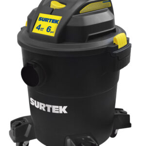 Aspiradora de plástico 6 galones, 4 HP 120 V Surtek