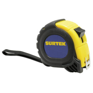Flexómetro con carcasa anti-impacto 8 m x 1" Surtek