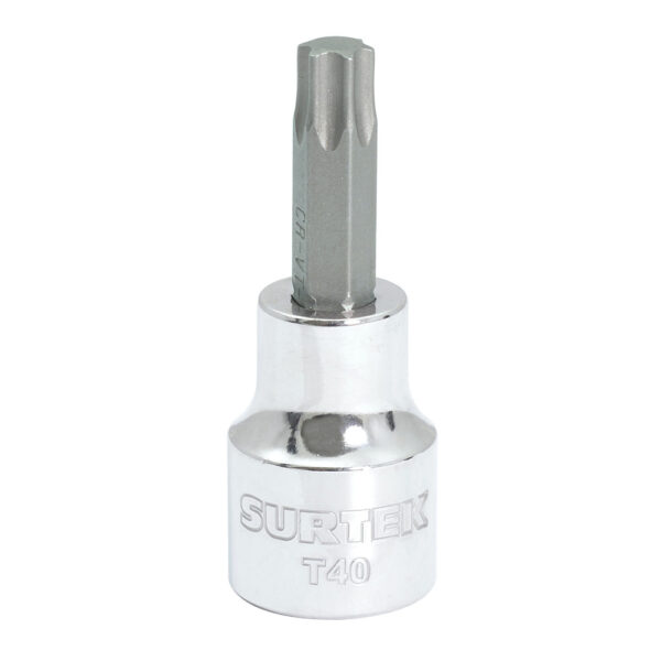 Dado con punta torx cuadro de 3/8", T40 Surtek