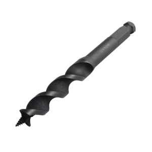 Broca para madera de acero al carbono tipo gusano 1-1/2" zanco de 1/2" Urrea