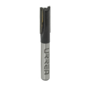Broca para router de acero recta de 2 filos 1-1/8" zanco de 1/2" Urrea