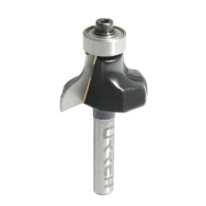 Broca para router de acero pecho de paloma con balero 1-3/8" zanco de 1/4" Urrea
