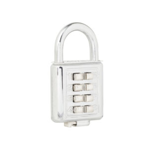 Candado de combinación, cromo brillante, 35 mm Lock