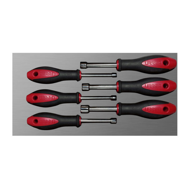 Juego de destornilladores mango bimaterial varias puntas 6 piezas, CH115L-C Urrea