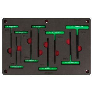 Juego de llaves hexagonales tipo "T" Torx 9 piezas, CH276P-C Urrea