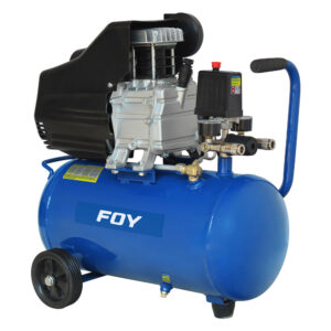 Compresor de aire eléctrico lubricado 25L, 1.5HP, 127V Foy