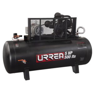 Compresor de aire eléctrico de banda 500L, 5HP, 220V - 440V Urrea