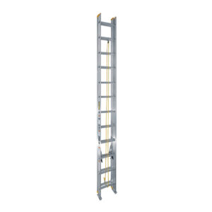 Escalera de extensión tipo III de aluminio con 24 peldaños Surtek