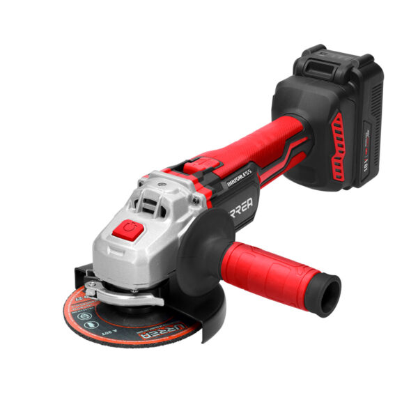 Esmeriladora angular inalámbrica 4-1/2" - 5" a batería Litio-ion 18 V Urrea