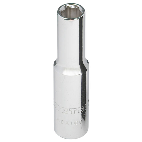 Dado largo cuadro de 1/4", 6 puntas, en pulgadas, 9/32" Surtek