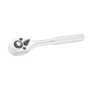 Matraca reversible cromada, quick release, para dado cuadro de 1/4" Surtek